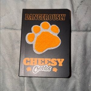 Dog Paw Print Notebook - Black and Orange. Brand new